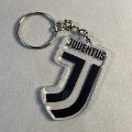 Juventus Portachiavi in Plexiglas Regplex trasparente