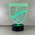 Lampada Frosinone con Scritta Personalizzata Regplex Base LED RGB