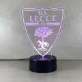 Lampada Lecce con Scritta Personalizzata Regplex Base LED RGB