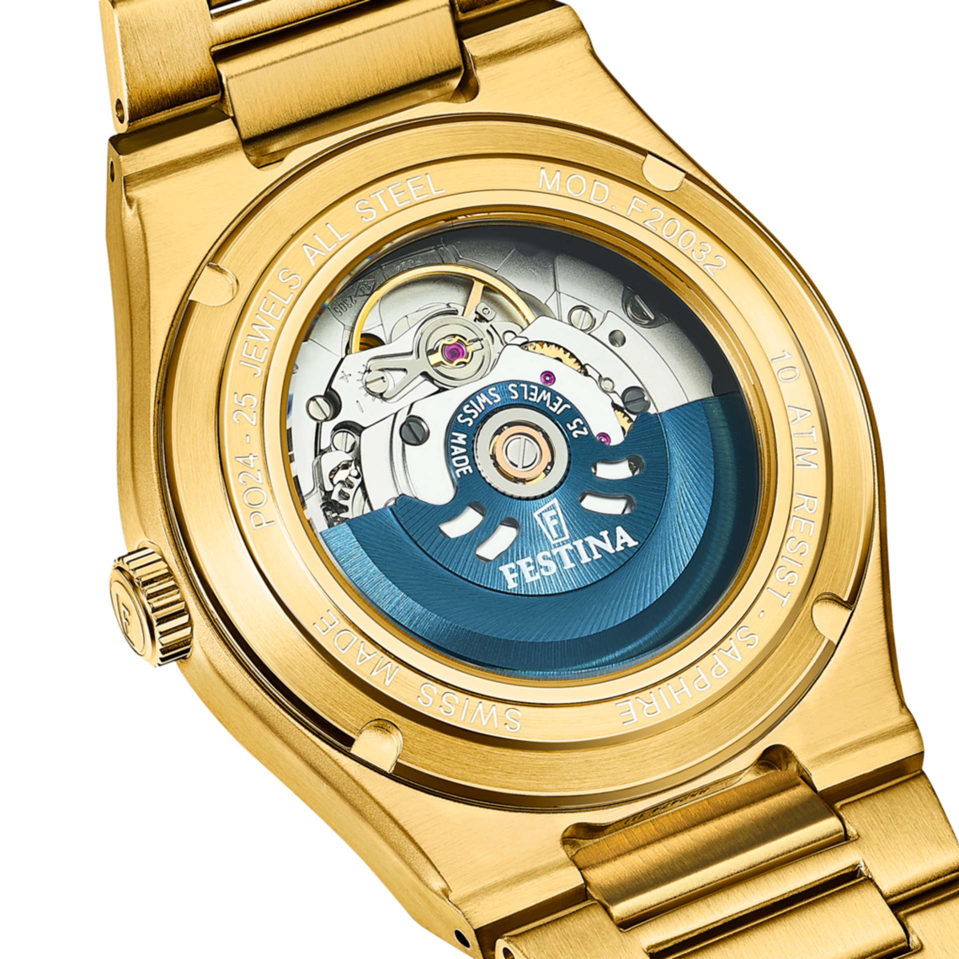 Orologio da uomo Festina Swiss Made Rivé Festina F20032/1