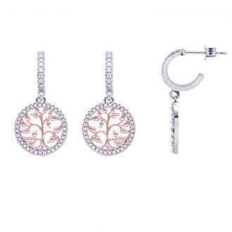 Orecchini albero della vita Life Emozioni 4YOU JEWELS KOT-E10257PW