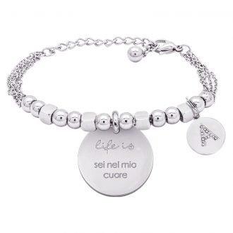 Bracciale Life Is Letters 4YOU JEWELS B10361
