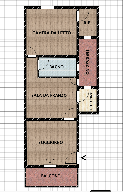 Appartamento in Vendita a Palermo Uditore - Leonardo Da Vinci