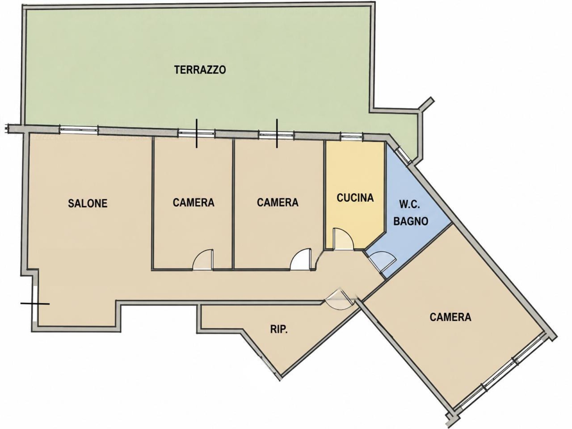 Appartamento in Vendita a Palermo Calatafimi - Villa Tasca