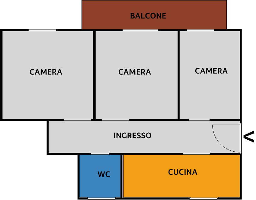 Appartamento in Vendita a Palermo Calatafimi - Villa Tasca