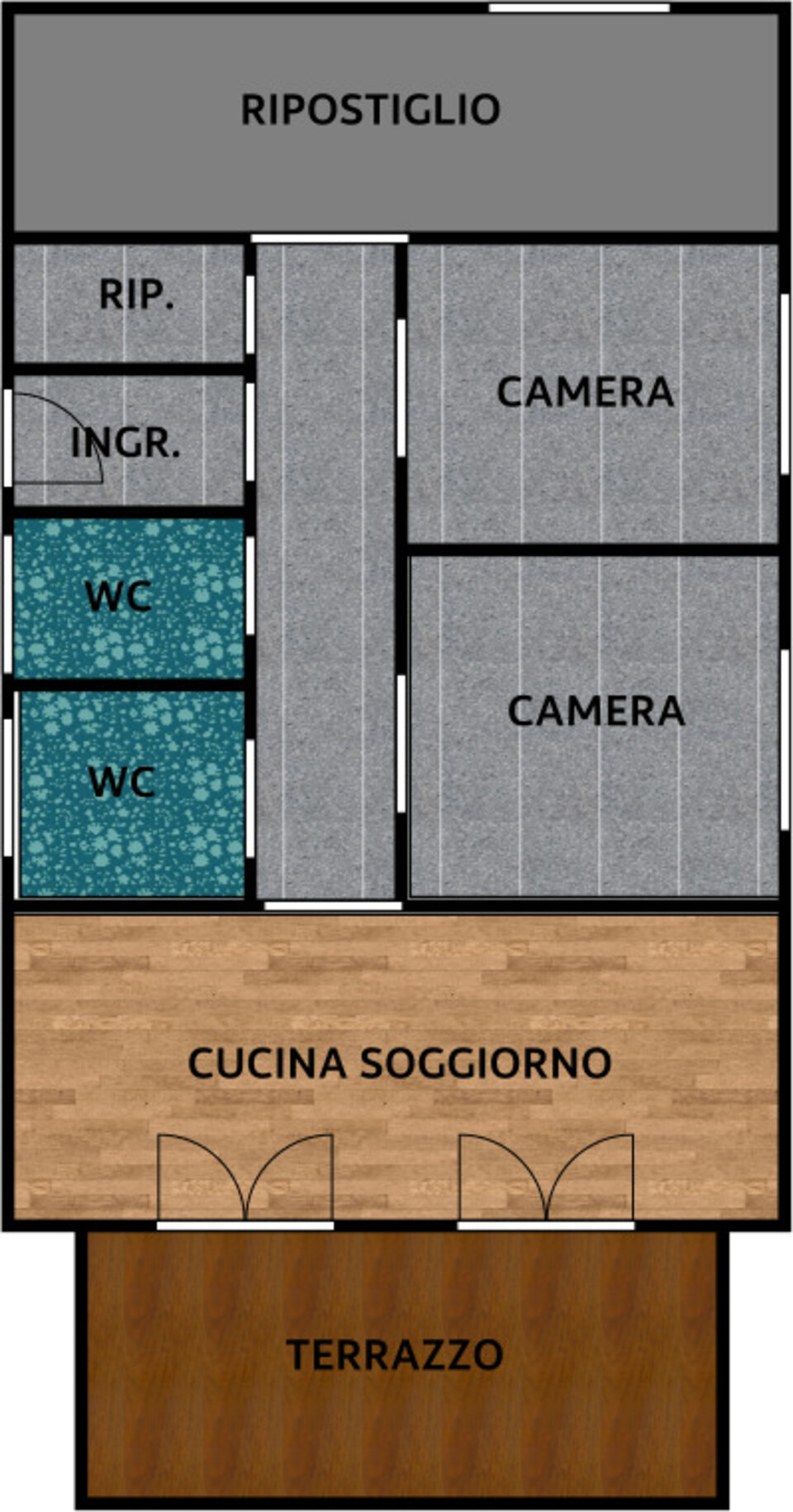 Appartamento in Vendita a San Martino delle Scale [Fraz. di Monreale] San Martino delle Scale (Palermo)