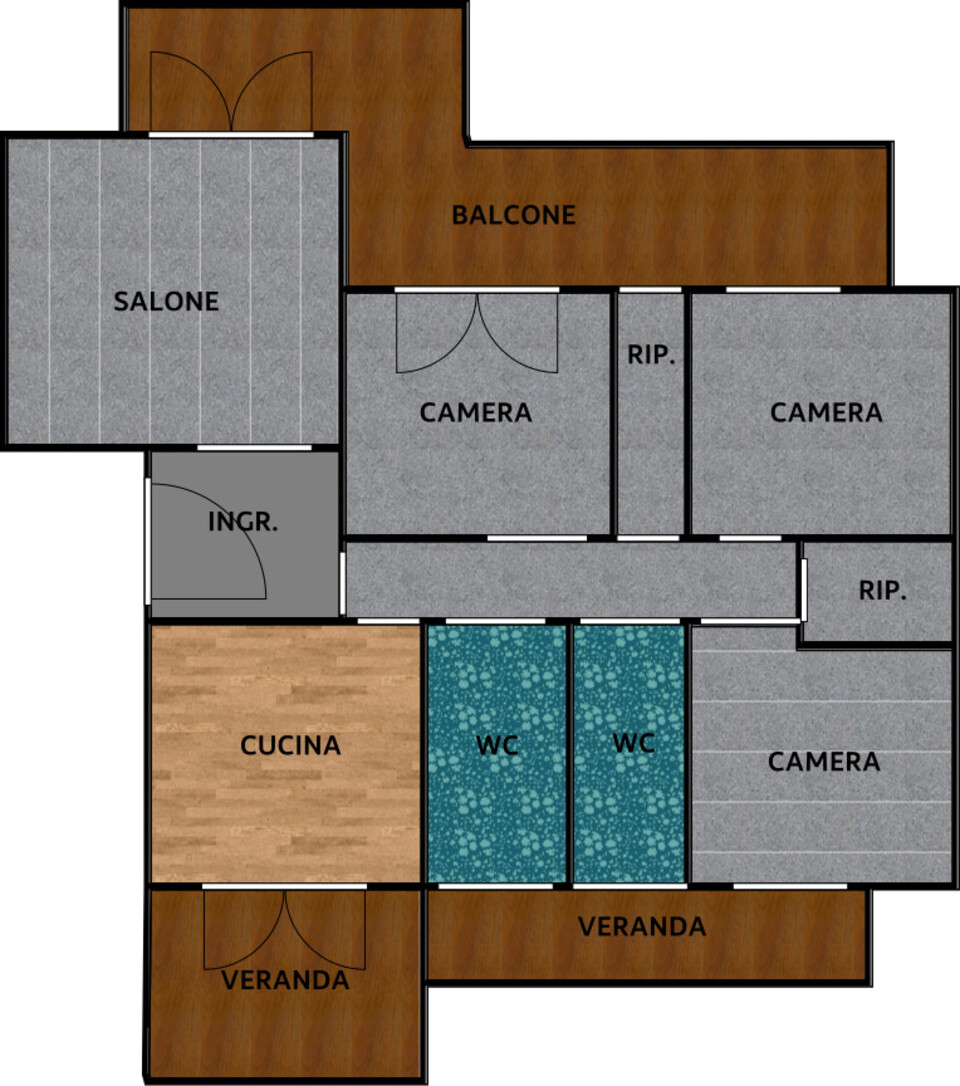 Appartamento in Vendita a Palermo calatafimi alta