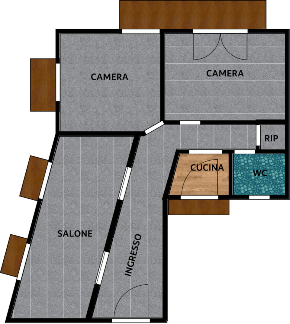 Appartamento in Vendita a Palermo Calatafimi - Villa Tasca