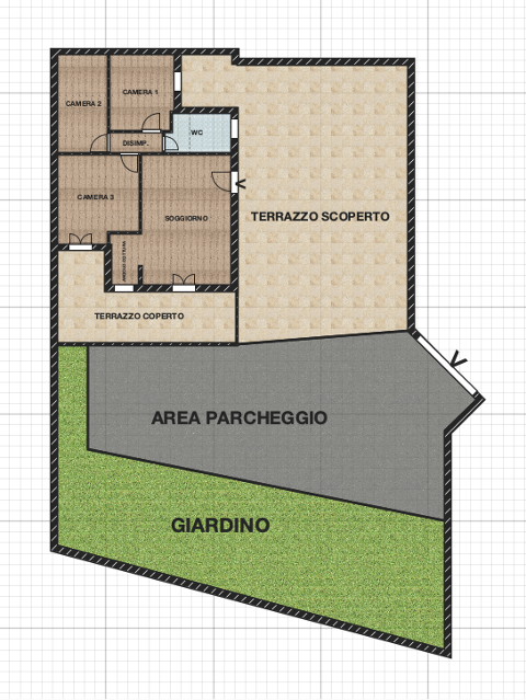 Appartamento in villa in Vendita a Sant'Onofrio [Fraz. di Trabia] (Palermo)