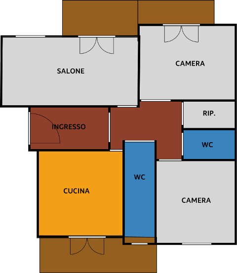 Appartamento in Vendita a Palermo Michelangelo