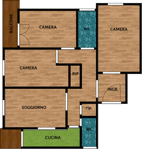 Appartamento in Vendita a Palermo calatafimi