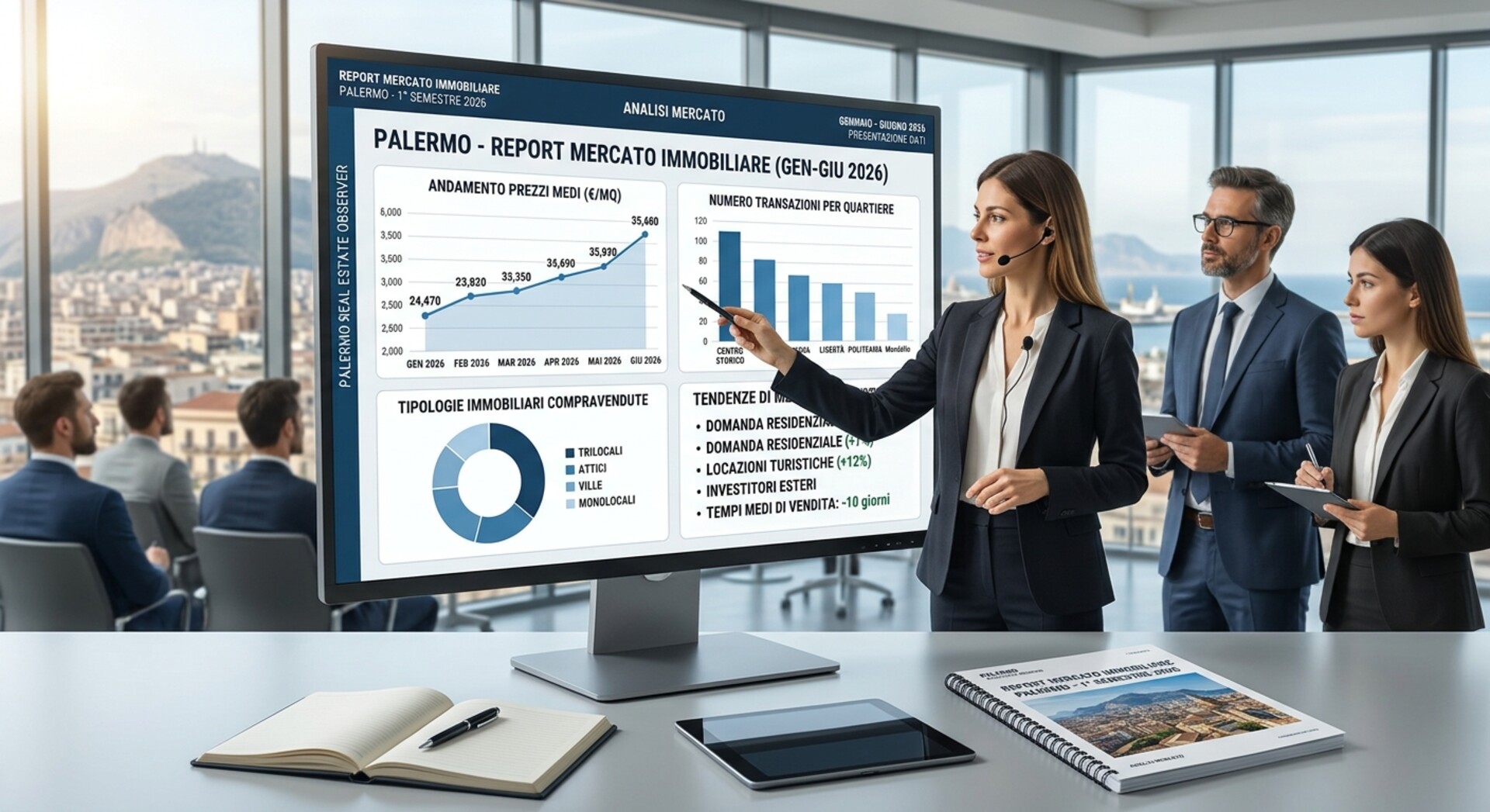 REPORT MERCATO IMMOBILIARE PALERMO: PRIMO SEMESTRE 2026