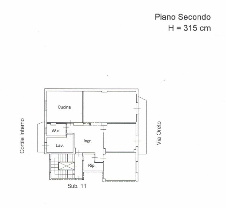 Appartamento in Vendita a Palermo C.so Tukory - Stazione - Oreto