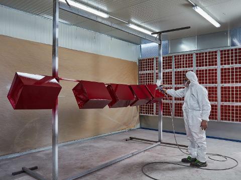 LAVORAZIONE FERRO E ACCIAIO INOX -- SABBIATURA, ZINCATURA, VERNICIATURA