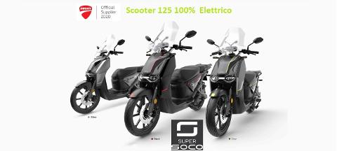 Scooter elettrico Ducati Super Soco