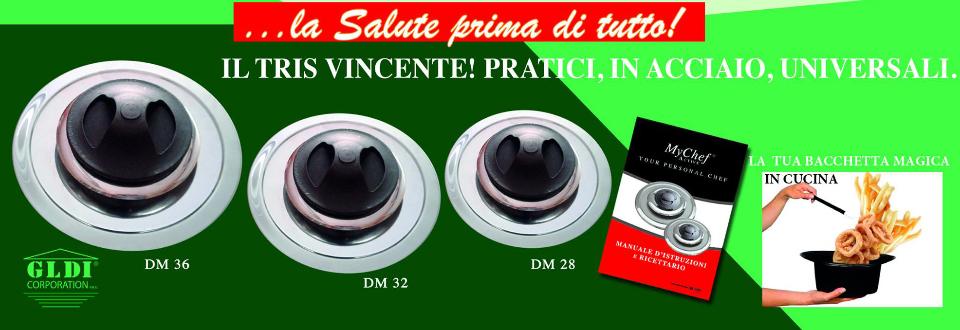Tris Coperchi My Chef Active Nickel Free