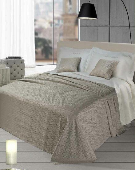 Set Biancheria Letto Charlotte MariLu Tessuto jacquard Pois