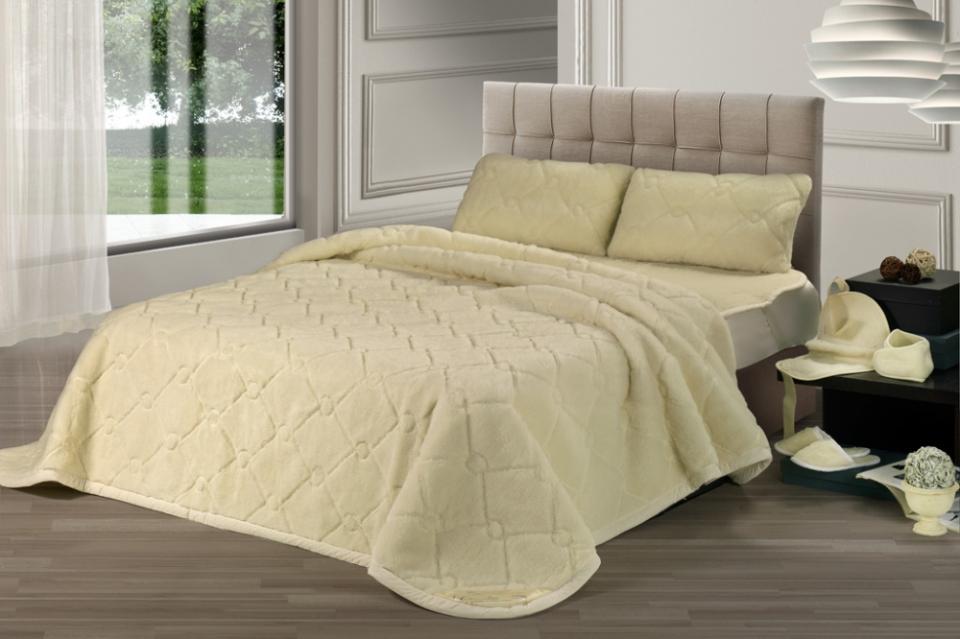 Coordinato Letto Matrimoniale Merino Soffiato Donadei In Lana Merinos