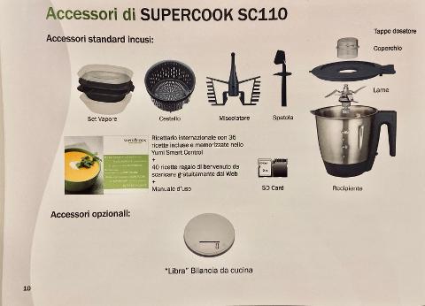 Robot da cucina Super Cook SC110 plus Yumi