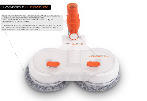 Scopa Elettrica Digitale senza fili Abantera Aspirapolvere verticale 400W