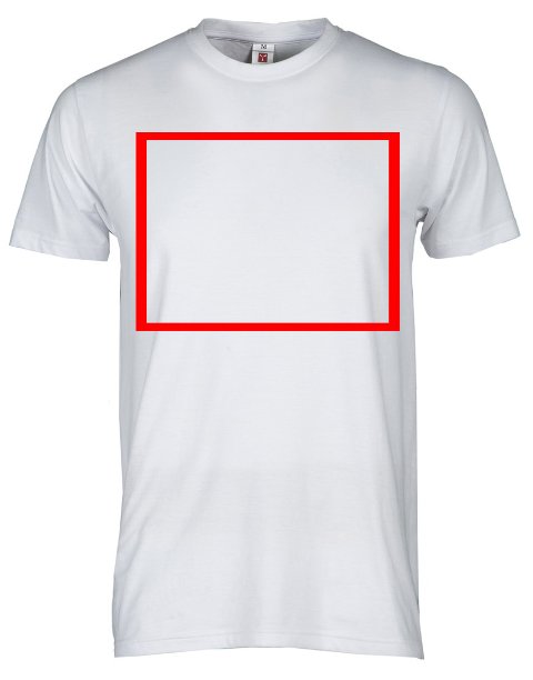 T-shirt Uomo brand girocollo