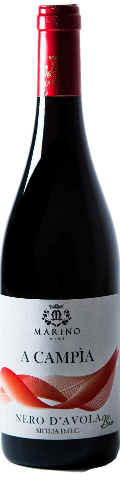 Vino Rosso / A Campia / Nero d’Avola Doc Sicilia 2019 Bio /  Marino Vini