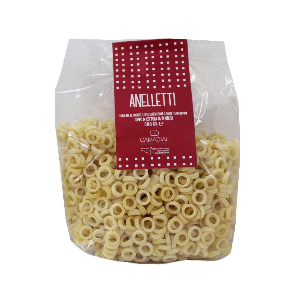 Anelletti / Conf. da 500 gr. / Camadial Sicilia