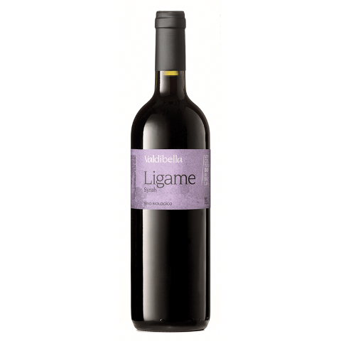 Vino Rosso / Ligame /  Syrah / IGP Terre Siciliane / agricoltura biologica / Valdibella