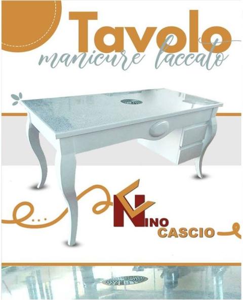 Tavolo Manicure/ In Faggio/ Cascio Nino