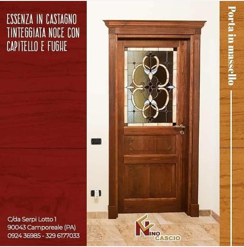 Porta in Massello/ in Castagno/ Cascio Nino
