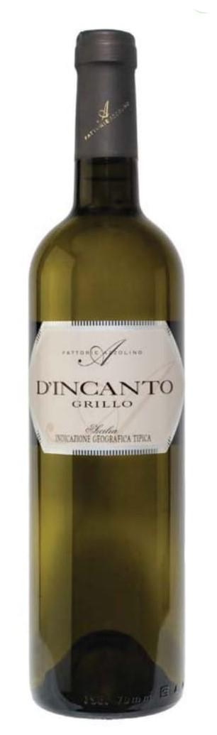 Vino Bianco / D'Incanto /  Grillo / IGT Sicilia /  Fattorie Azzolino