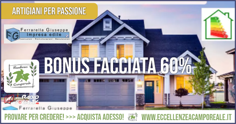 Bonus/ Facciate 60% Impresa Edile Ferrarella Giuseppe