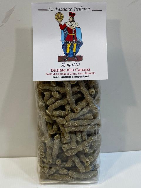 Busiate L'erba del Prof Busiate di grano antico Russello (Bio) e Canapa S. L.