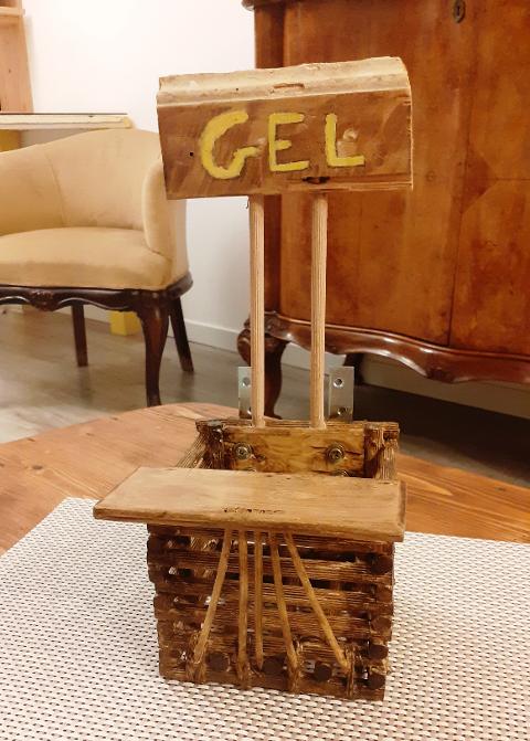 Porta gel per in legno Artigiano Marco Porta gel per in legno