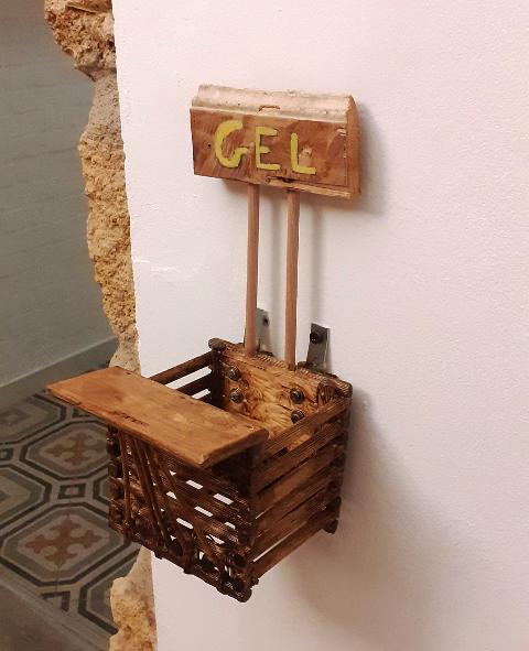 Porta gel per in legno Artigiano Marco Porta gel per in legno