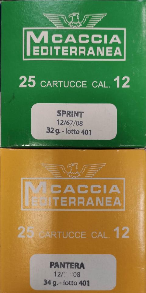 Sprint   e Pantera Mediterranea Caccia Contenitore - Acireale (Catania)
