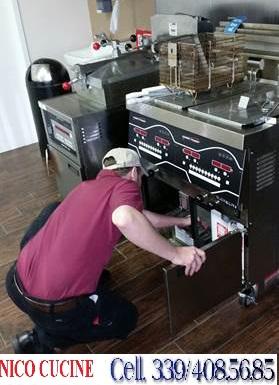 Riparazione friggitrici - cucine industriali - cappe