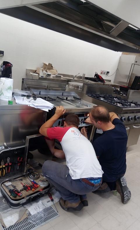 Riparazione friggitrici - cucine industriali - cappe