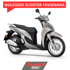 Noleggio scooter a Favignana