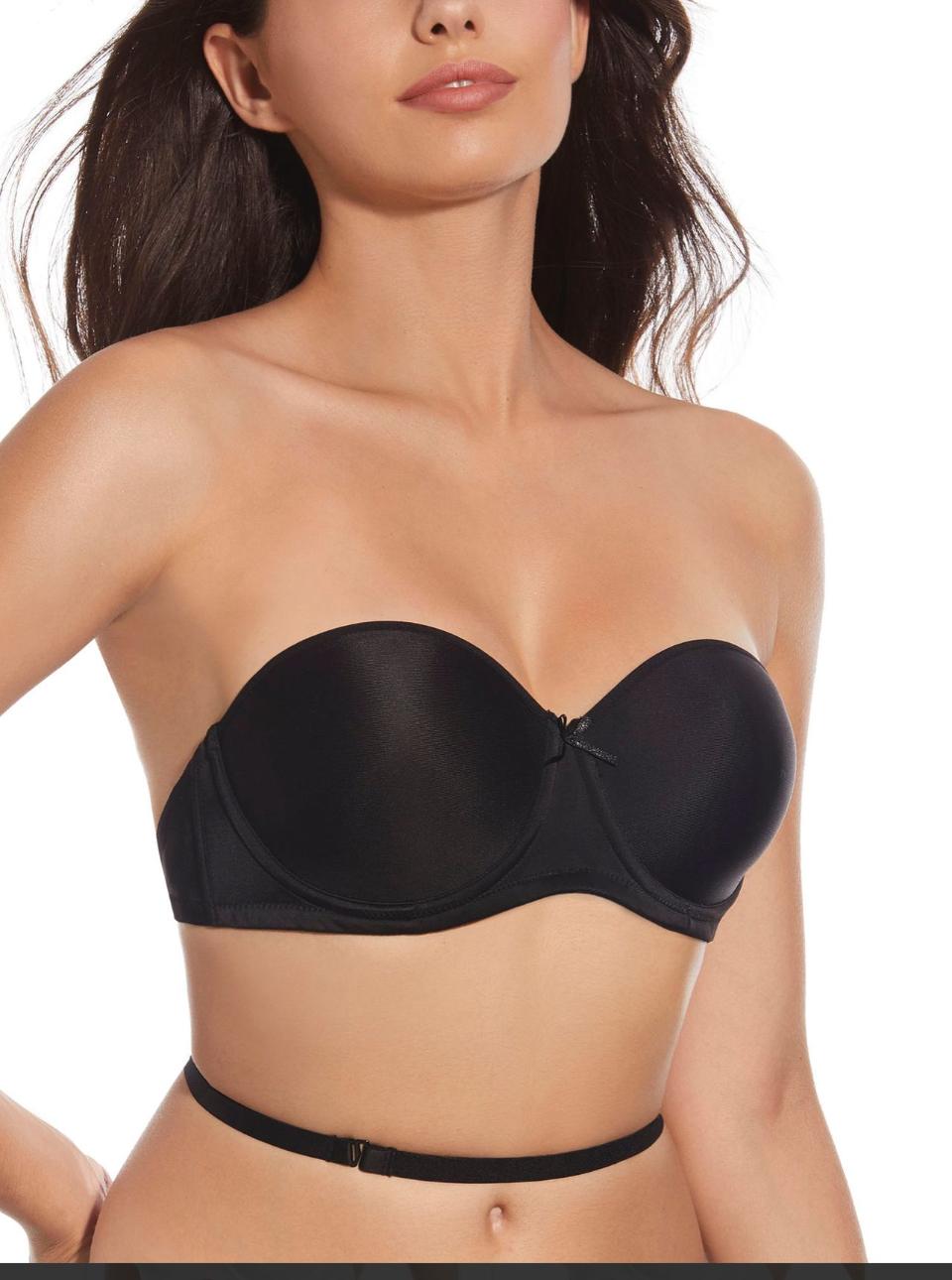reggiseno a fascia con doppia bretella coppa b SELENE irene