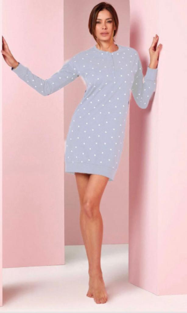 camicia da notte donna jadea 5184