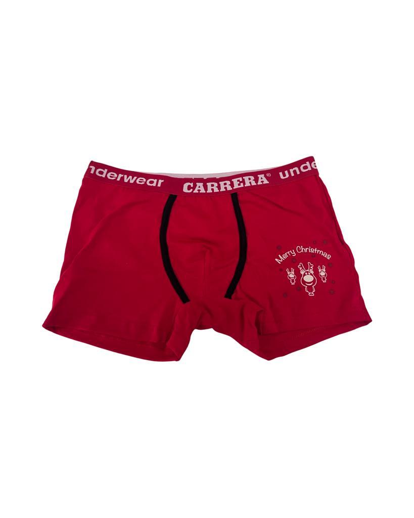 boxer uomo natalizio carrera jersey bielastico