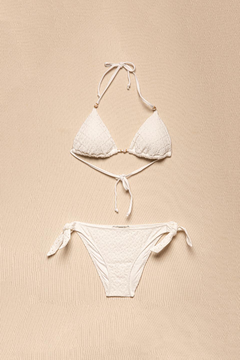 bikini triangolo in pizzo san gallo twinset triangolo coppa
