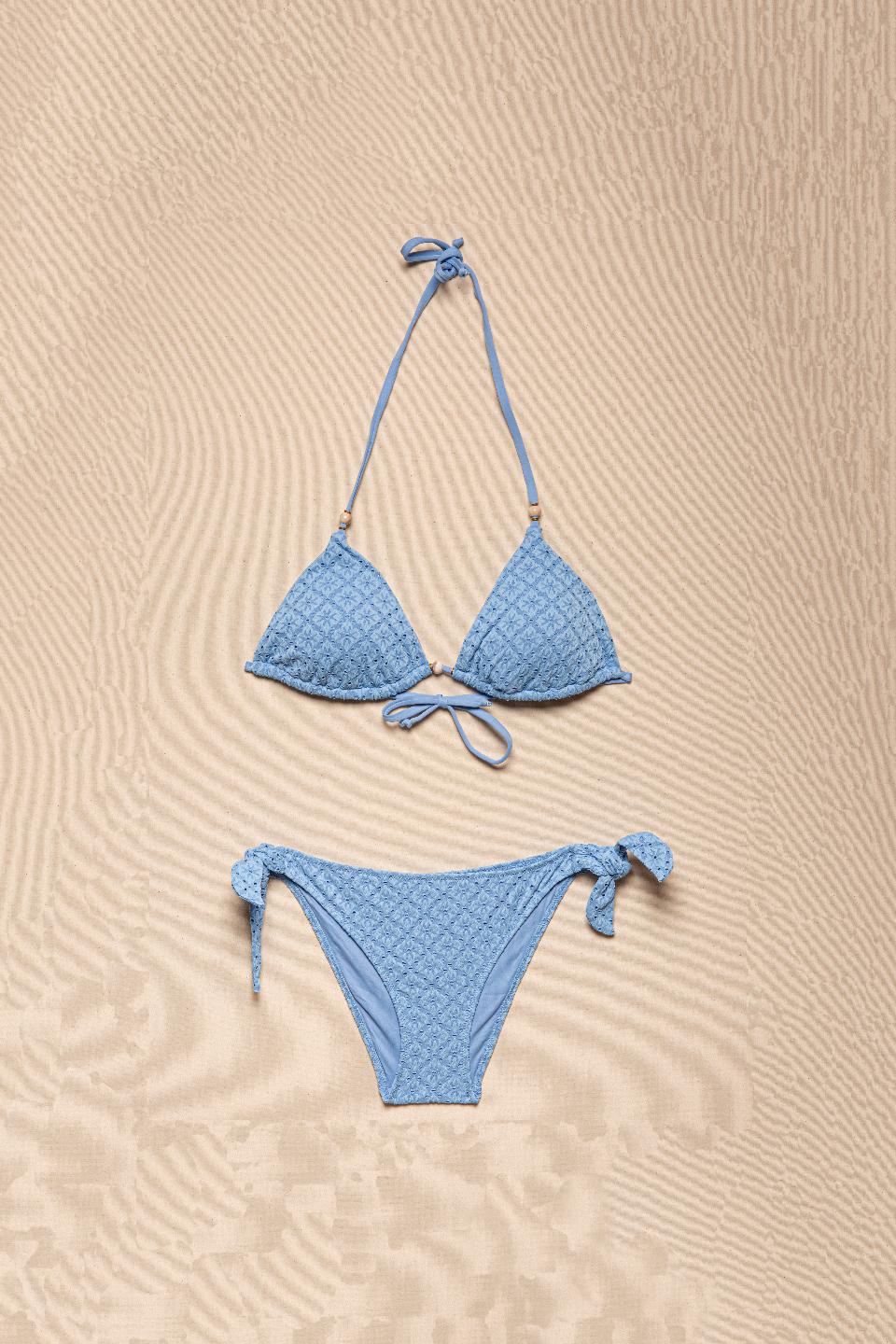bikini triangolo in pizzo san gallo twinset triangolo coppa