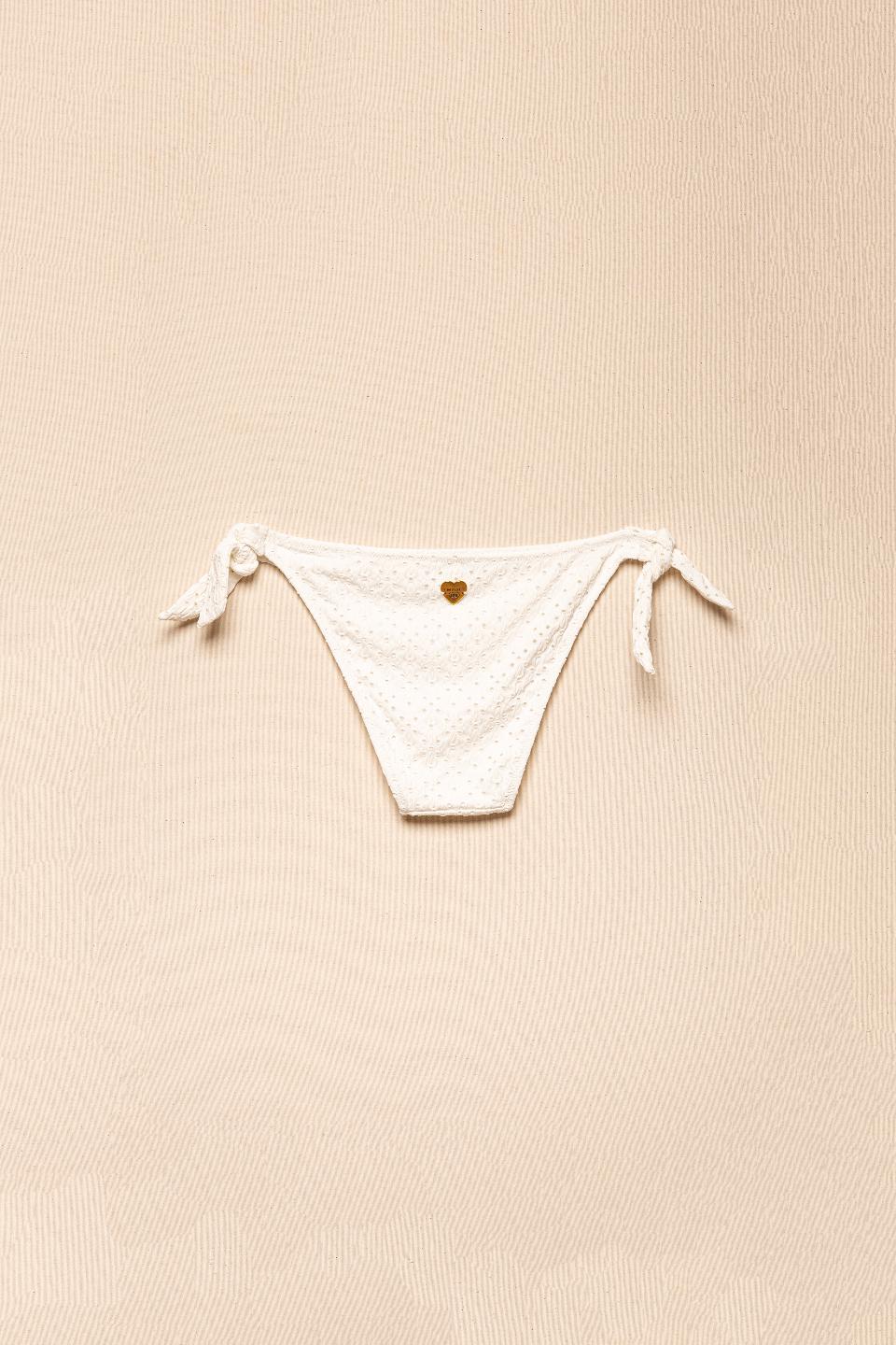 tanga  in pizzo san gallo twinset tanga laccetti logo