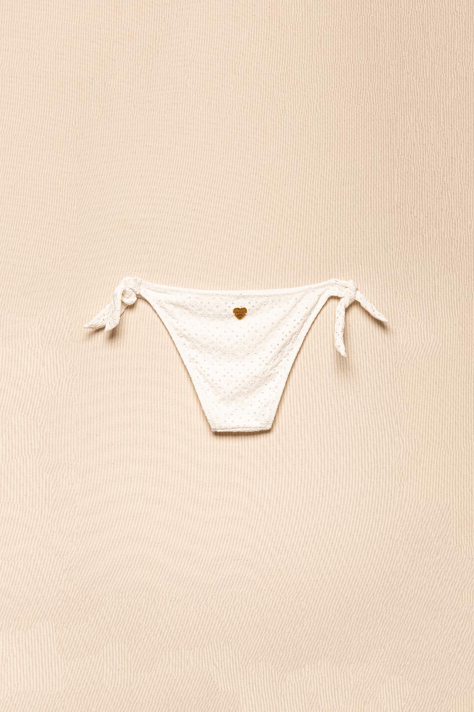 tanga  in pizzo san gallo twin set tanga laccetti logo