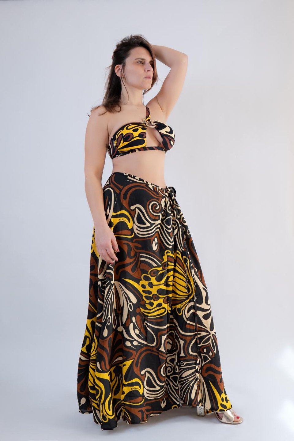 gonna lunga /abito missbikini pareo vestito