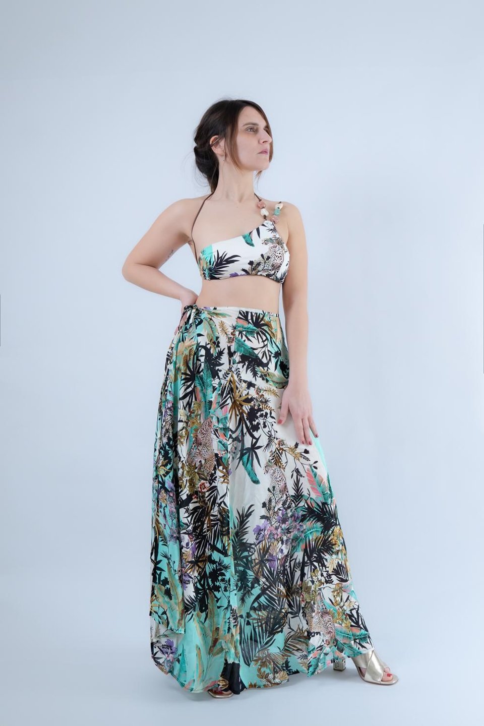 gonna lunga /abito missbikini pareo vestito