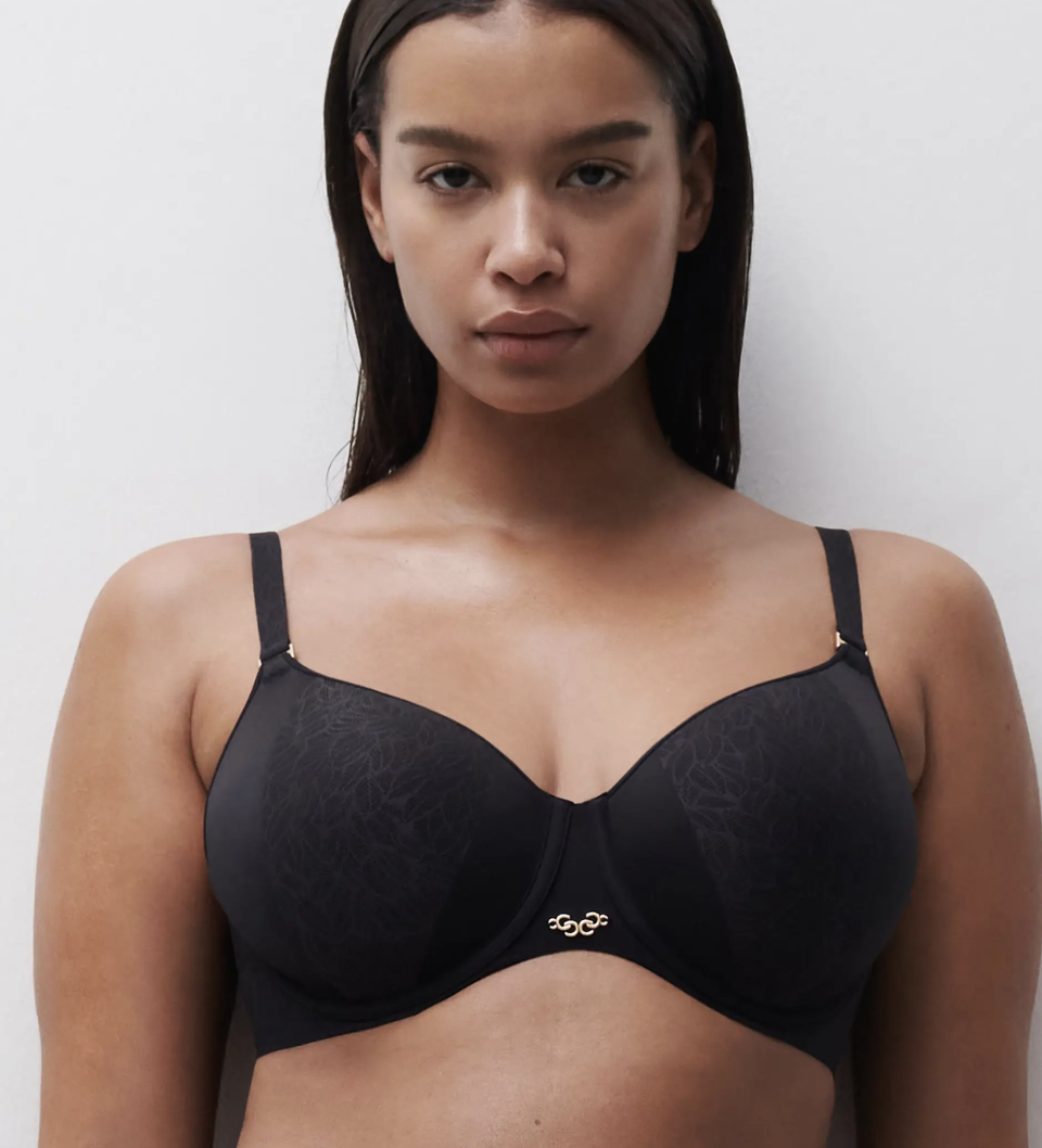 reggiseno con ferretto coppe morbide coprente chantelle coppe preformate