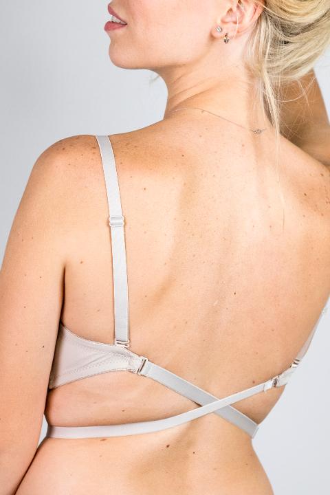 reggiseno a fascia con doppia bretella coppa b SELENE irene